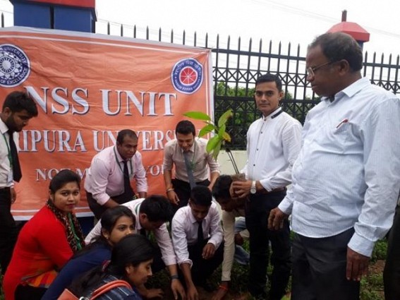 Tripura University starts â€˜One Student One Treeâ€™ scheme 